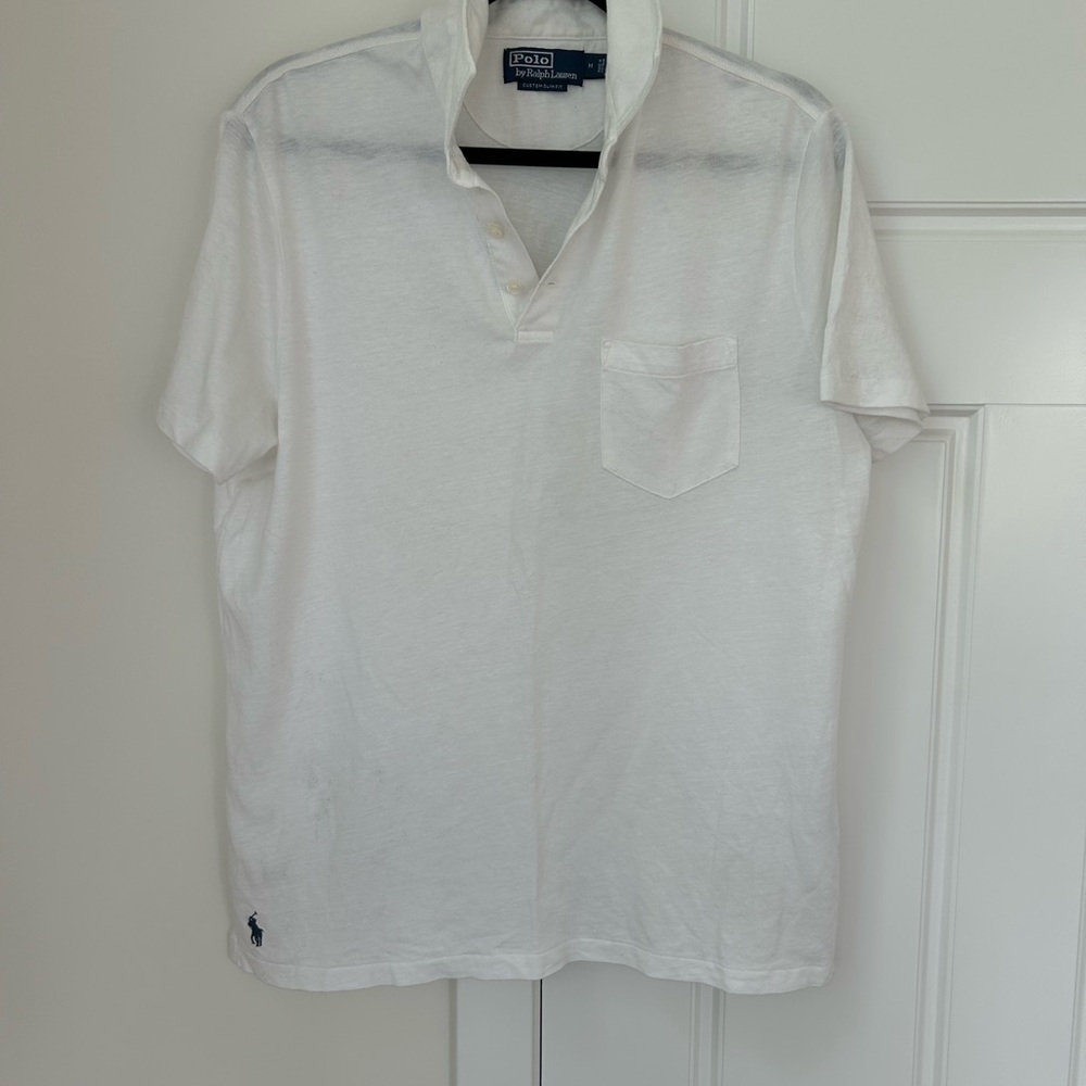 Polo by Ralph Lauren Men's White Polo